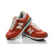 Chaussure New Balance Running 574 Homme en Rouge Pas Cher